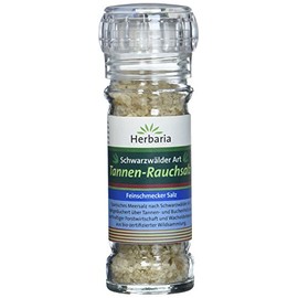 Herbaria Fir Smoke Salt Mill Pack of 2 x 100 g