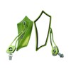 ESUPPORT Green Universal Motorcycle Motorbike Bike 8mm 10mm Rear View