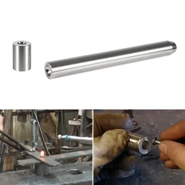 Heavy Duty Blacksmith Rivet Doming Tools Heading & Bottom for Making Rivet Doming Fits Factory Sized 1/4"