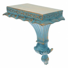 DECHOUS Small Vintage Floating Wall Shelf, European Style, 5.8x3.5x7 Inch