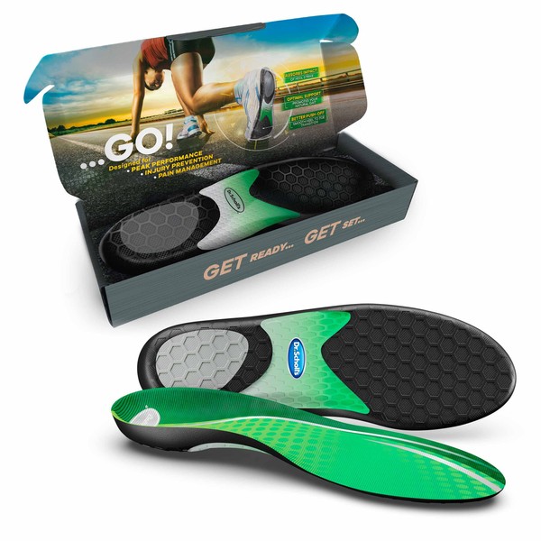 Dr. Scholl’s Performance Sized to Fit Running Insoles for Men & Women / Help Prevent Plantar Fasciitis, Shin Splints and Runner’s Knee