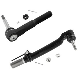 YMAUGP 2pcs Front Outer Tie Rod End Link Suspension Kit Left Drive Right Passenger Side for Ford F-250 F-350 Super Duty 2005-2019 for Ford F-450 F-550 Super Duty 2005-2010 ES80754 DS300008