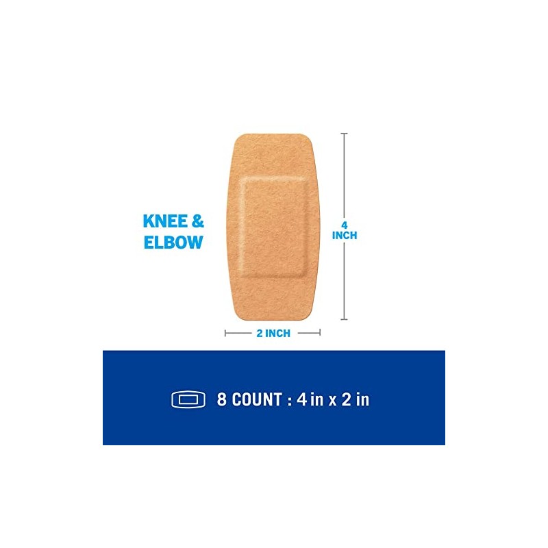 Nexcare Soft 'n Flex Bandages 8 Each (Pack of 24)