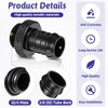 4 Pack G1/4" to 3/8" Barb Fitting for Soft Tube,