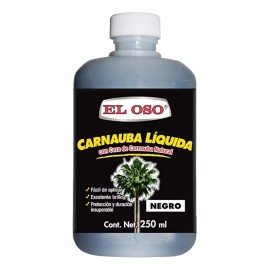 El Oso Carnauba líquida El Oso color negro 250ml