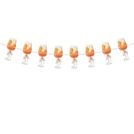 Aperol Spritz Garland, Spritz Birthday Banner, Spritz Bachelorette Party Decorations, Love at First Spritz Bachelorette Party Decorations