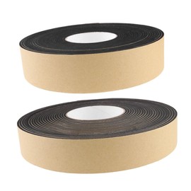 Operitacx 2Rollen Eva Schaumstoffband und Einseitig Selbstklebend Schockdämpfend für Zuhause und Auto Langlebig Schalldämmend und Hitzebeständig