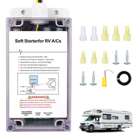 Soft Start for RV Air Conditioner, AC Soft Start Kit, Easily Drive Small Appliances Ideal for RVs, Campers, and Vehicle AC Systems