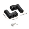 sourcing map Set of 20 PCB Plastic Fixed Feet Circuit