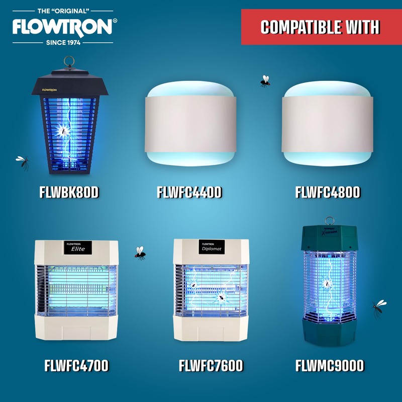 Flowtron BF-150 Replacement UV Bulb (2-Pack) for BK-80D, MC-9000, FC-4400,