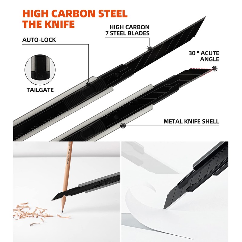 DIFFLIFE Professional 9 PCS Model Tools Kit Modeler Basic Tools