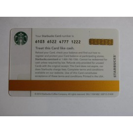 Starbucks 2014 Feliz Noche Buena - Holiday 99 Issue Starbucks Cards - New & Never Swiped