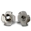 PROTECH Pack of 10 Drive-In Nuts with 4 Drive-In Tips,