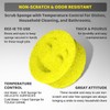 Smilyeez Smile Head for Scotch Brite Dishwand with Yellow Scrub