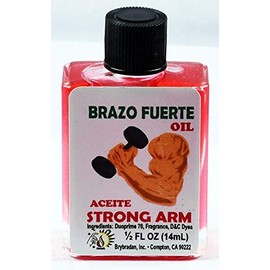 MW 6 Pieces BRYBRADAN Strong ARM Oil/BRAZO Fuerte ACEITE 1/2 FL OZ 14.7ML