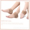 Healeved 2pairs Elastic Gel Heel Socks for Cracked Heel Repair