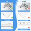 10 Pack Badge Holder Sealable Waterproof Clear Vertical Holder Fit