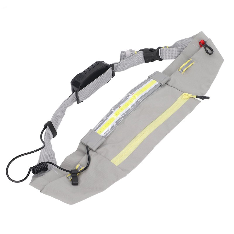 COB Belt Light 5 Modes Waterproof Breathable LED Waist Bag