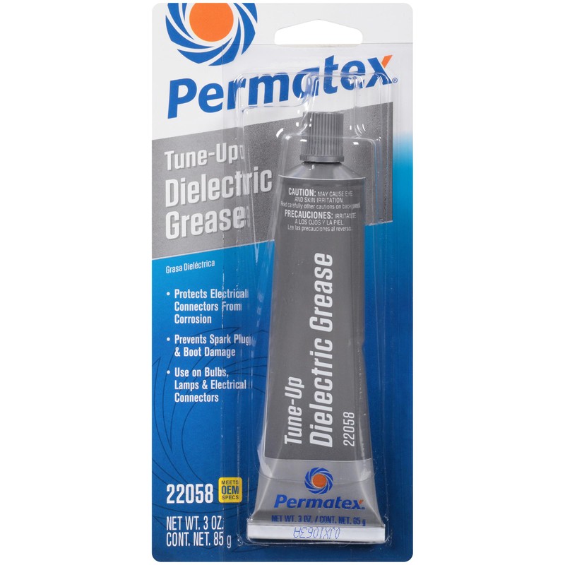 Permatex Grasa Dieléctrica, Transparente, 3 Oz