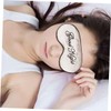 KOMBIUDA Silk Sleep Eye Mask Comfortable Embroidery Eyeshade for All