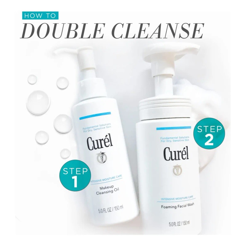 Curel Limpiador Facial Japonés Para Piel Sensible