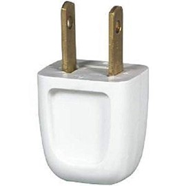 Eaton Cooper 2601W-BU Add-A-Plug, Male, White