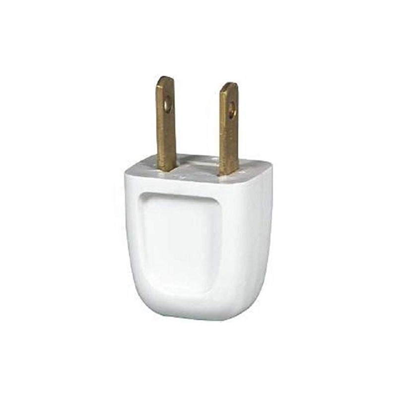 Eaton Cooper 2601W-BU Add-A-Plug, Male, White