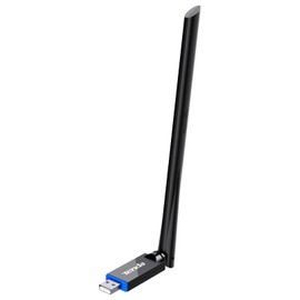Tenda AX900 WiFi Adapter WiFi 6- Dual-Band 600Mbps 5GHz/ 286Mbps 2.4GHz, 6dBi High Gain Antenna, Wireless WiFi Adapter for Windows 11/10/7/Linux3.1+/Ubuntu, USB WiFi Dongle (U11Pro)