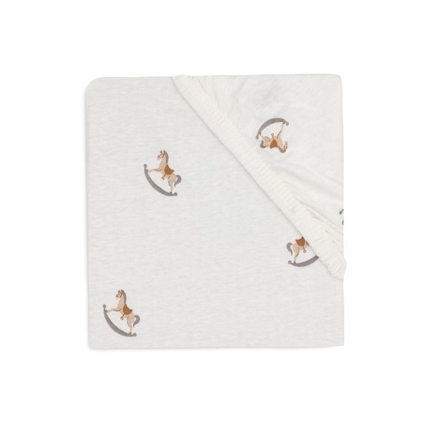 Jollein Jersey Fitted Sheet for Children's Bed Nostalgic Ride 60