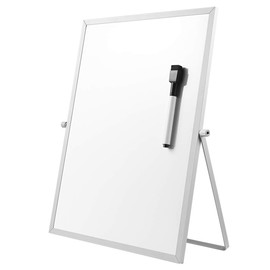 STOBOK Magnetic Whiteboard with Stand Dry Erase Board for Home Office School