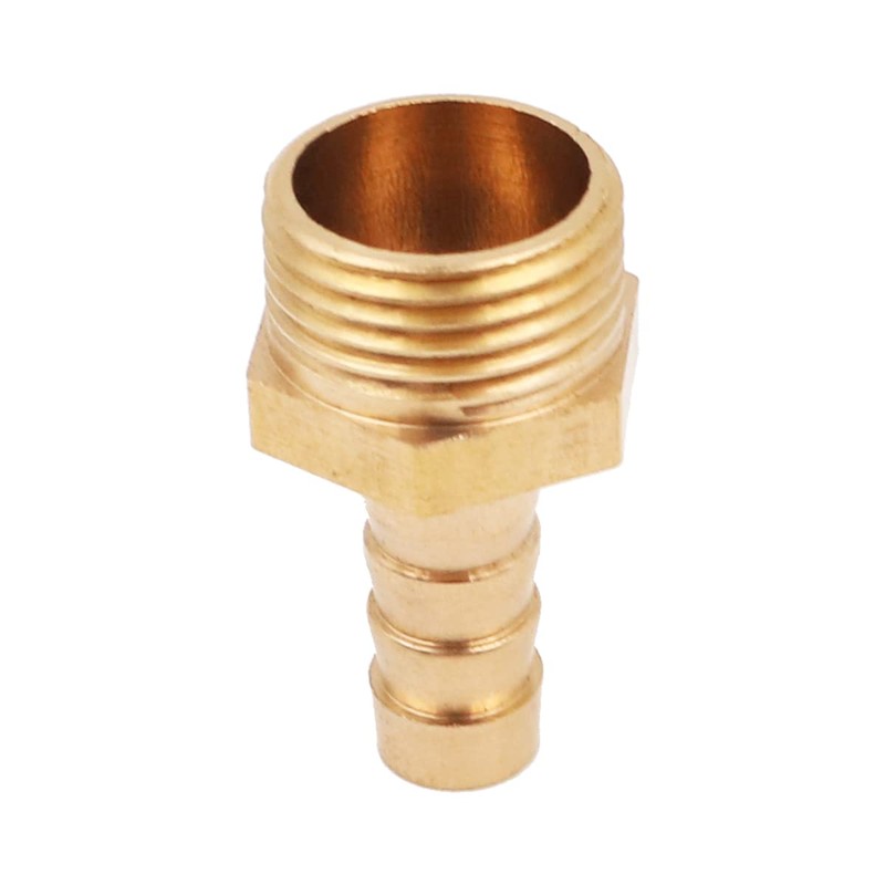 WANGCL 10PCS Hose Pipe Tap Connector Brass Hose Nozzle Connector