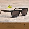 CARFIA Small Square Polarized Sunglasses for Men UV400 Protection Lightweight