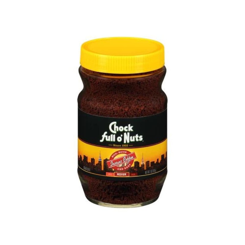 Chock Full o' Nuts Coffee, Regular Instant Coffee, 7 Ounce