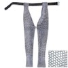 Medieval Warrior Real Chausses Chain Mail Leggings Silver