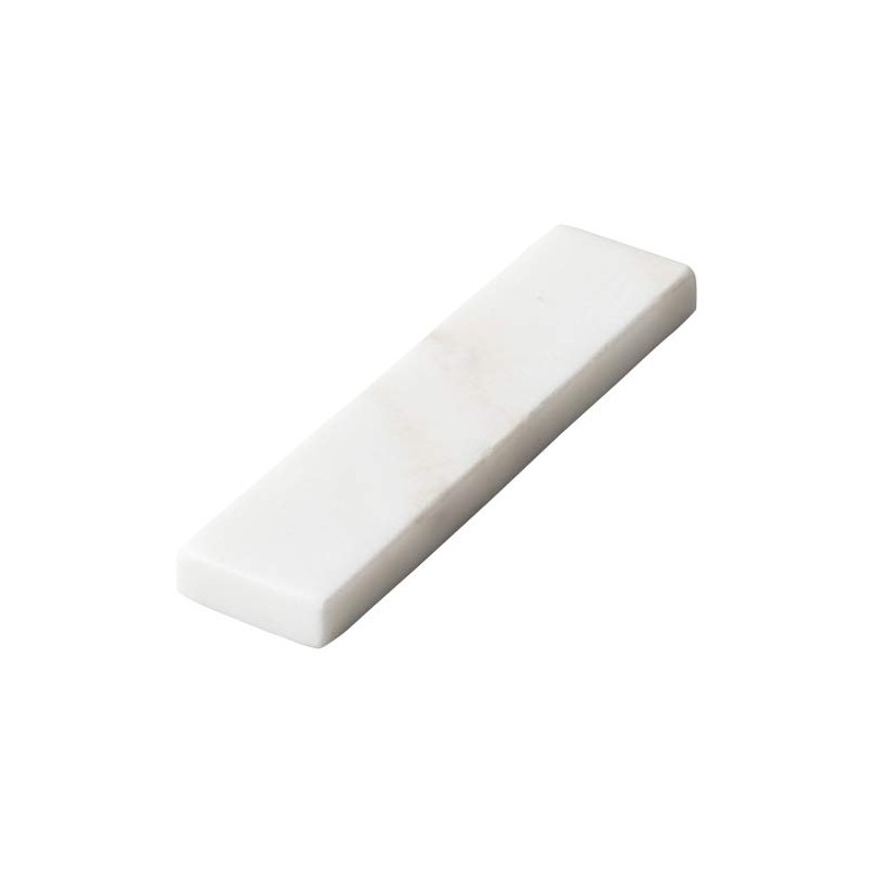 tableware east cutlery rest 4.3 inches (11 cm) marble white