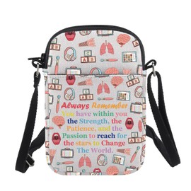 ASL SLP Crossbody Purse ASL Gift Speech Language Pathologist Crossbody Bag SLP Gift SLP Therapy Gift (SLP B UK)