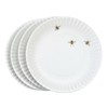 Mary Lake-Thompson Whimsical Bees Melamine Dinner Plates, Set of 4