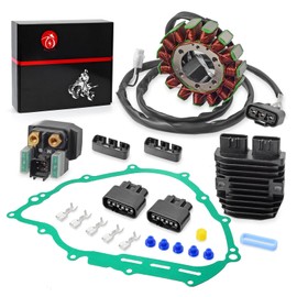 Magneto Stator and Regulator Relay Gasket For YAMAHA Grizzly 700 YFM700 2007-2015 Grizzly 550 2009-2014 28P-81410-01-00