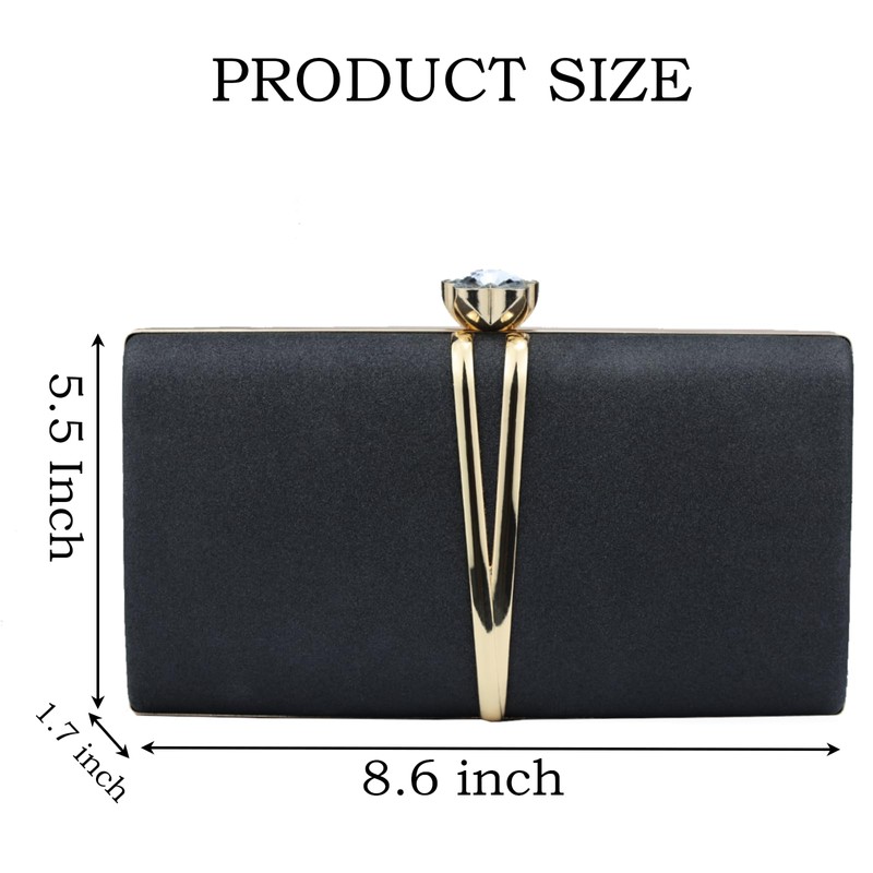 Farcauo Clutch Women's Evening Bag Women's Small Shoulder Bag with