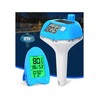 FirstE 2026 Newly Wireless Pool Thermometer Solar Powered | Extra-Large