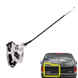 Unikpas Rear Left Barn Door Latch Compatible for Ford Excursion 2000-2005 Driver Side Rear Cargo Door lock Latch