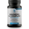 NAIMA Magnesio 4 Complex, 100 Cápsulas | Citrato, Glicinato, Óxido y Gluconato de Magnesio | Suplemento Alimenticio 100% Puro| Ingredientes Naturales, Sin Aditivos | Energía, Bienestar Físico y Mental