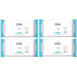 Dove Baby Wipes, Rich Moisture, Gentle As Water, 50 Wipes (4 Pack)