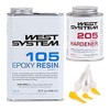 WEST SYSTEM 105A Epoxy Resin (32 fl oz) Bundle with