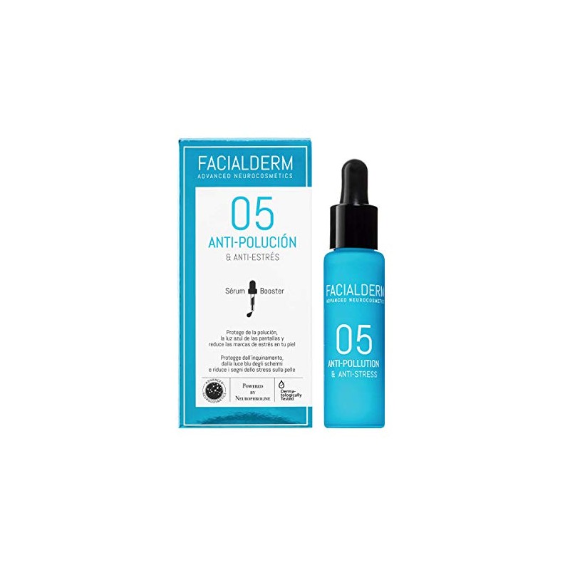 FACIALDERM - Serum Booster Protection Against Environmental Pollution & Blue