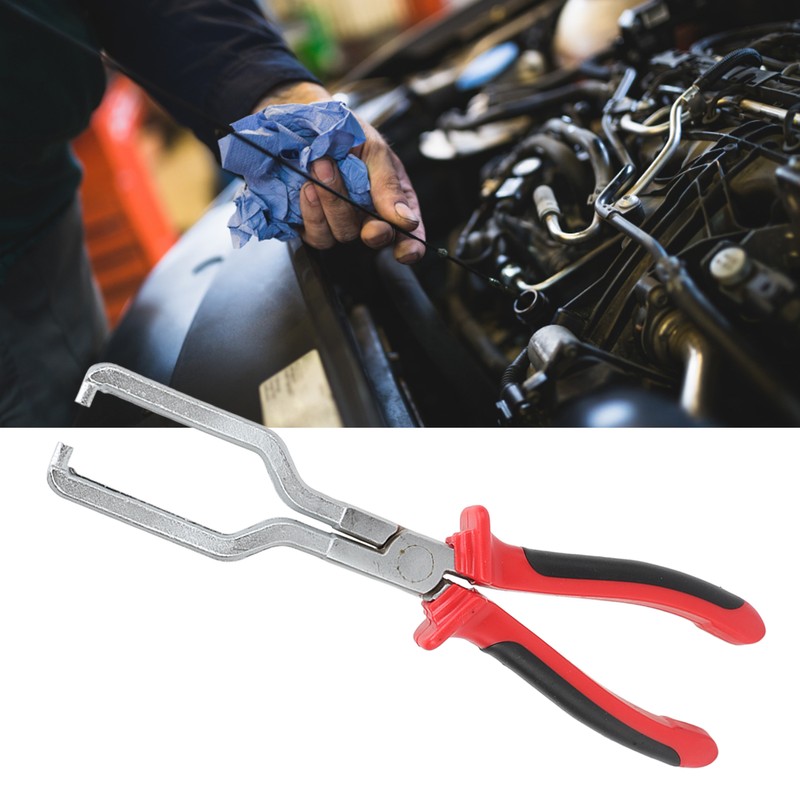 Fuel Feed Pipe Plier Universal Steel Ergonomic Design Petrol Line