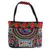 Sharplace Vintage Embroidery Boho Handbag Bohemian Flower Embroidered Totes Travel,