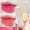 Agag Transparent Color-Changing Lip Gloss Lipstick - Hydrating & Long-Lasting 6ml/No.1 Rose 10ea