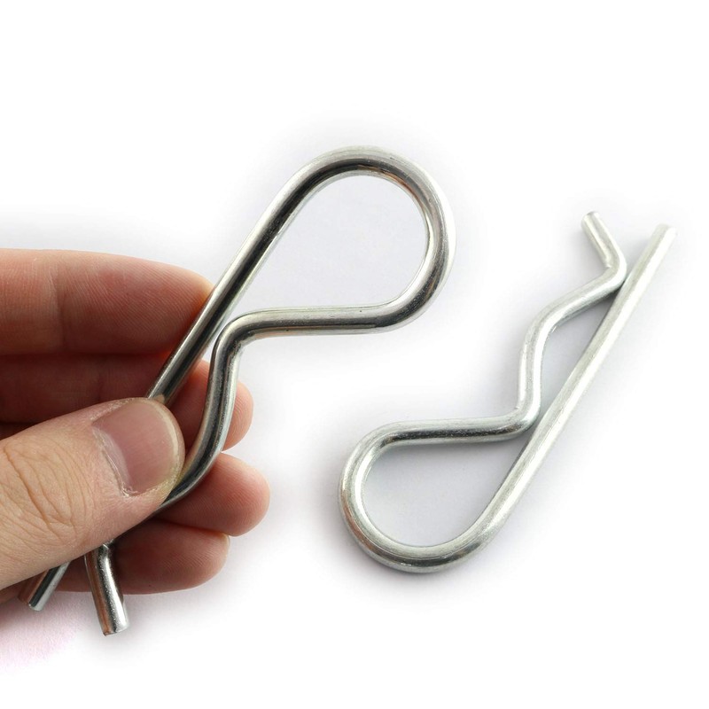 LQ Industrial 2 PCS Stainless Steel R Clips Spring Retaining