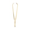Pfeilring Tweezers Gold-Plated Cranked 9 cm Pack of 1